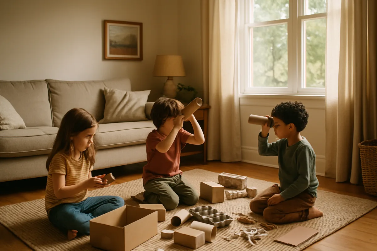 Attività per bambini a casa: idee creative