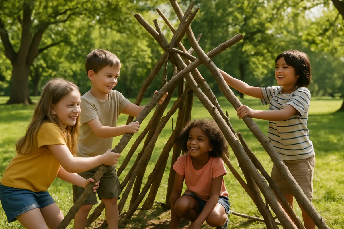 Attività per bambini in natura: avventure all'aperto