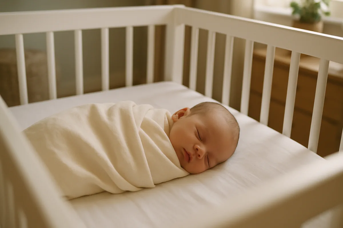 Come vestire il neonato per la nanna