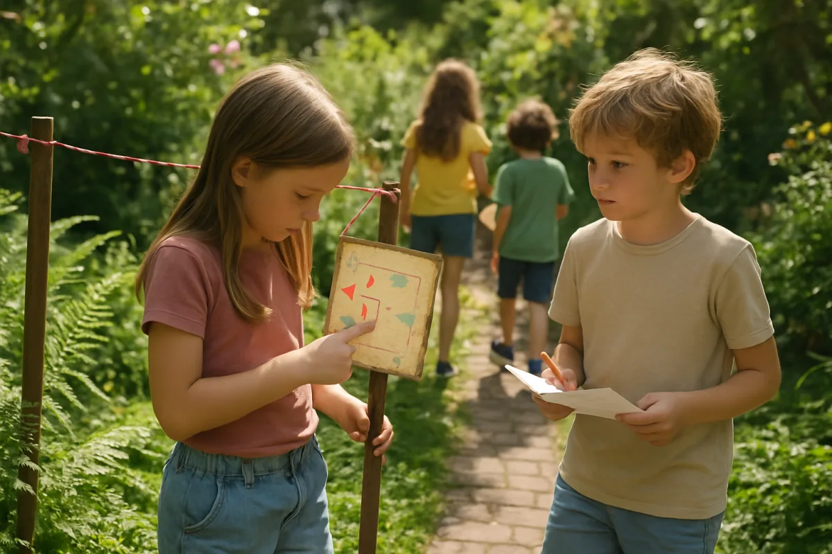 Giochi di orientamento per bambini: imparare a esplorare