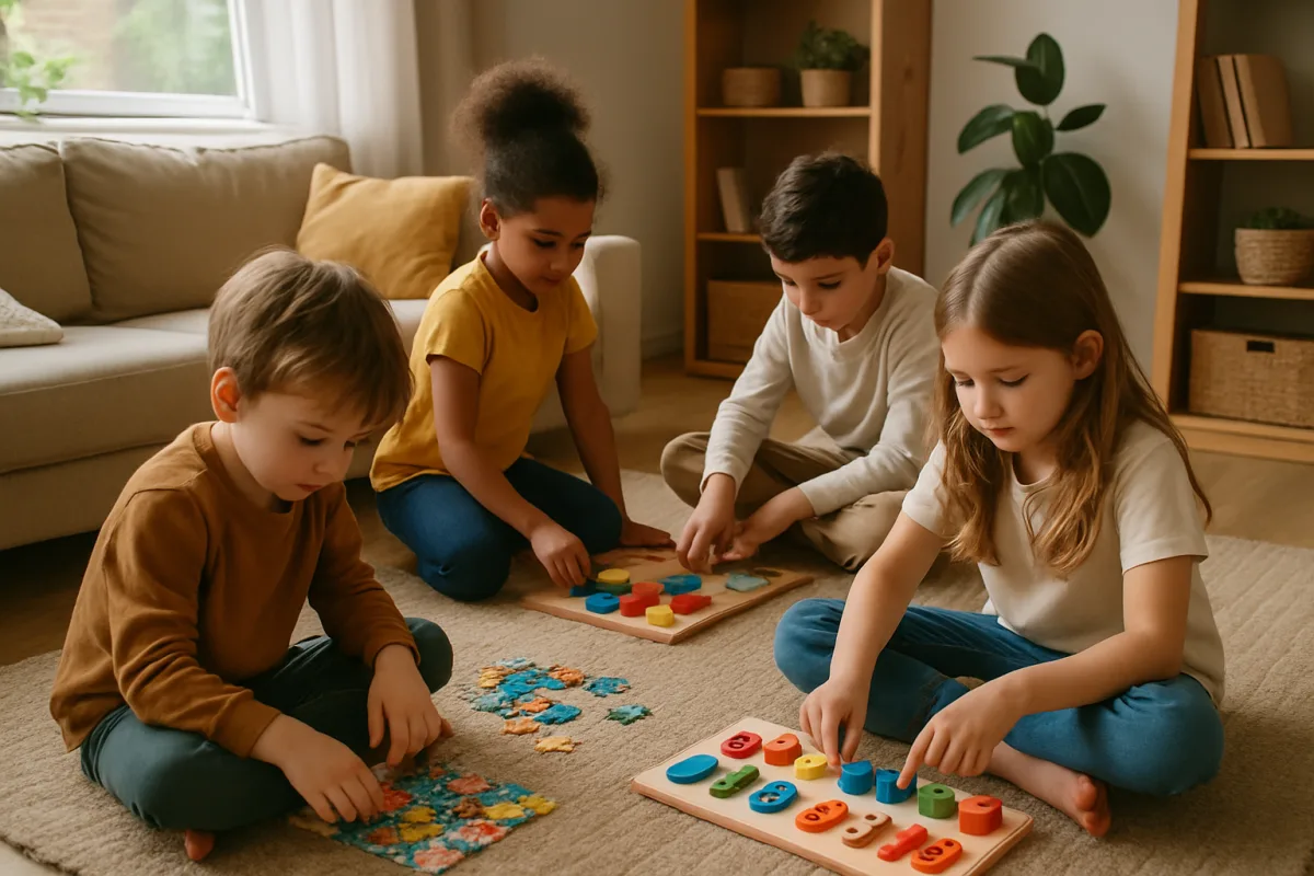 Giochi educativi da fare in casa: imparare divertendosi