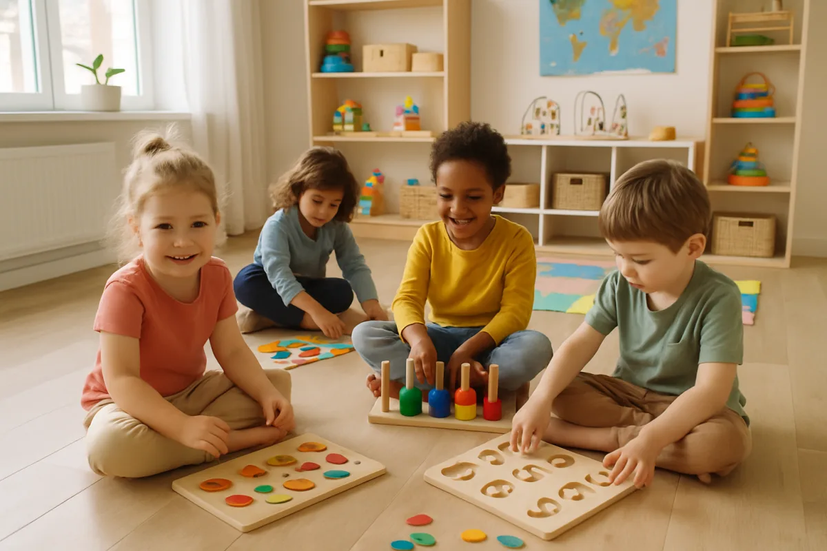 Giochi educativi per 4 anni: crescere con il gioco
