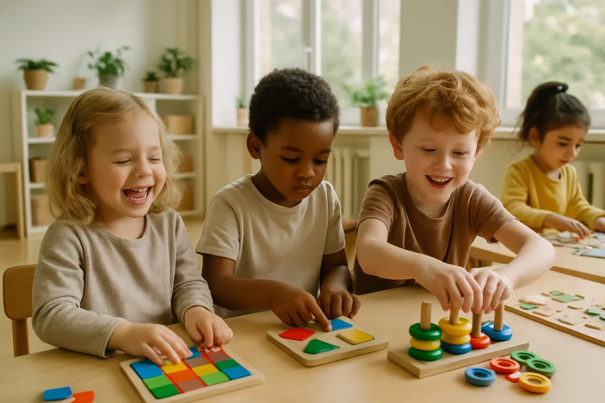 Giochi educativi per età prescolare: sviluppare abilità