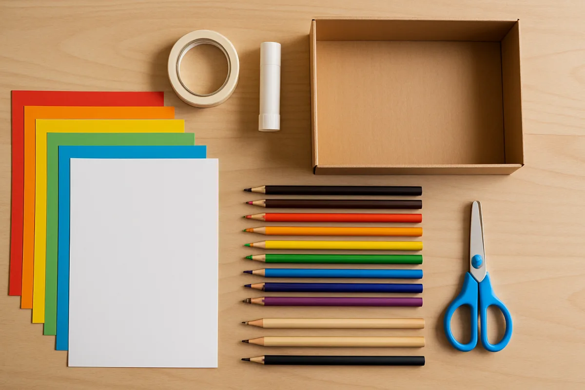Materiali creativi per bambini: cosa serve davvero per iniziare a casa