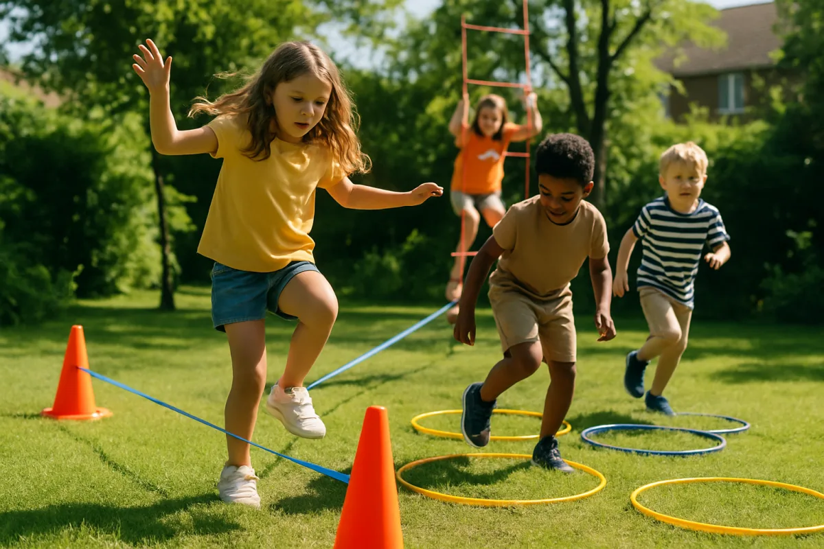 Percorsi a ostacoli per bambini: sfide e divertimento